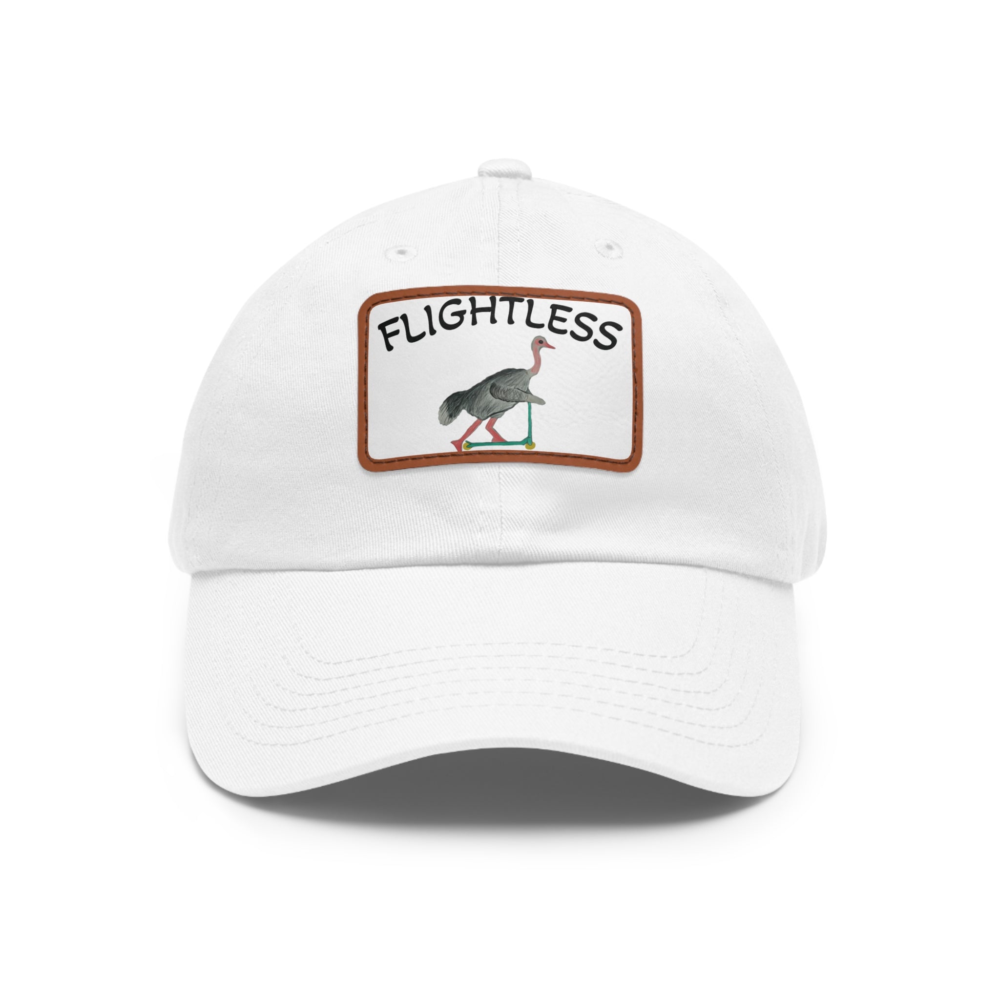 Ostrich Patch Hat